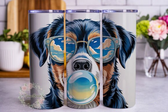 Cool Dog Bubblegum Pet 20oz Wrap