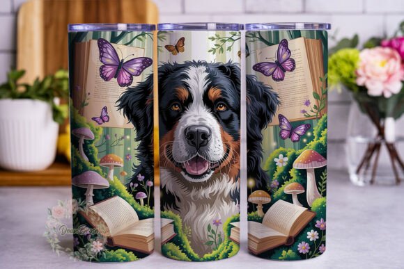 Magic Dog Forest Fantasy 20oz Tumbler Wr