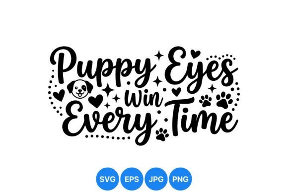 Puppy Eyes Cute Dog Design